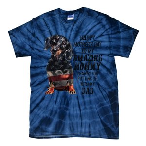 Dachshund Happy Mother's Day To My Amazing Mommy Tie-Dye T-Shirt