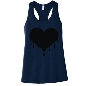 Dripping Heart Melting Heart Women's Racerback Tank