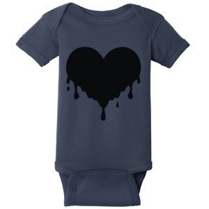 Dripping Heart Melting Heart Baby Bodysuit