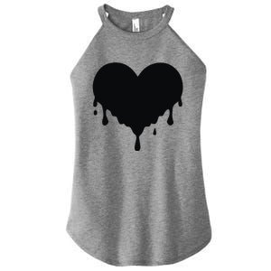 Dripping Heart Melting Heart Women's Perfect Tri Rocker Tank