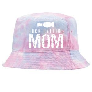 Duck Hunting Mom Duck Call Mom Gift Tie-Dyed Bucket Hat