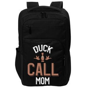 Duck Hunting Mom Duck Calling Family Gift Impact Tech Backpack