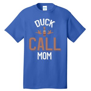 Duck Hunting Mom Duck Calling Family Gift Tall T-Shirt