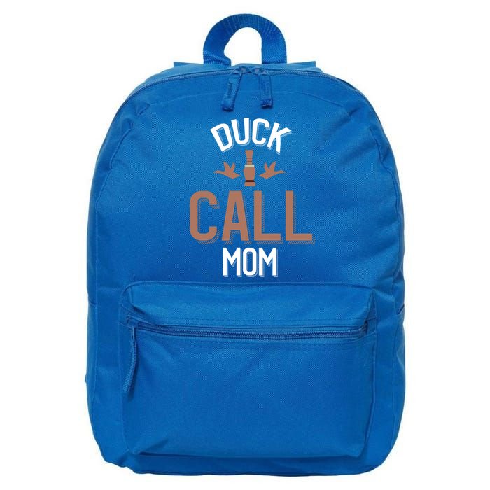 Duck Hunting Mom Duck Calling Family Gift 16 in Basic Backpack