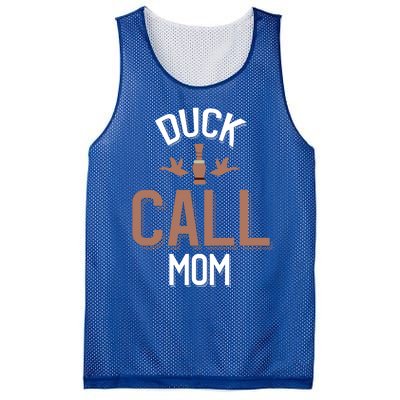 Duck Hunting Mom Duck Calling Family Gift Mesh Reversible Basketball Jersey Tank