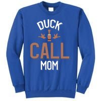 Duck Hunting Mom Duck Calling Family Gift Tall Sweatshirt