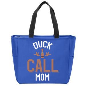 Duck Hunting Mom Duck Calling Family Gift Zip Tote Bag