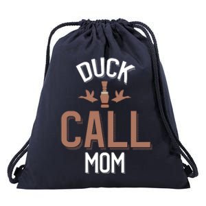 Duck Hunting Mom Duck Calling Family Gift Drawstring Bag