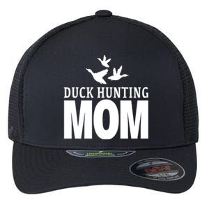 Duck Hunting Mom Flying Ducks Gift Flexfit Unipanel Trucker Cap