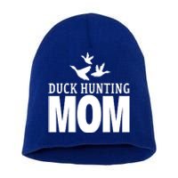 Duck Hunting Mom Flying Ducks Gift Short Acrylic Beanie