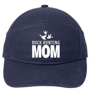 Duck Hunting Mom Flying Ducks Gift 7-Panel Snapback Hat