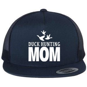 Duck Hunting Mom Flying Ducks Gift Flat Bill Trucker Hat