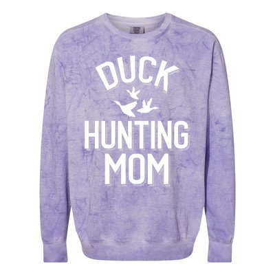 Duck Hunting Mom Gift Colorblast Crewneck Sweatshirt