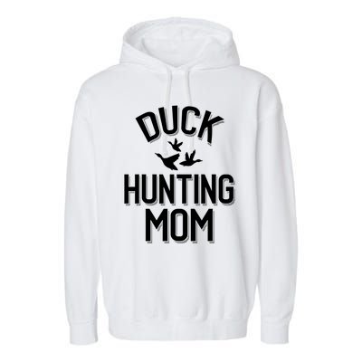 Duck Hunting Mom Gift Garment-Dyed Fleece Hoodie