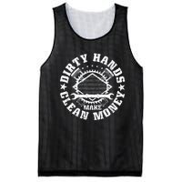 Dirty Hands Make CleanMoney Funny Mechanic Mechanist Mesh Reversible Basketball Jersey Tank