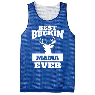 Deer Hunting Mom Gift Best Buckin Mama Ever Gift Mesh Reversible Basketball Jersey Tank