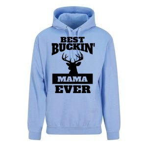 Deer Hunting Mom Gift Best Buckin Mama Ever Gift Unisex Surf Hoodie