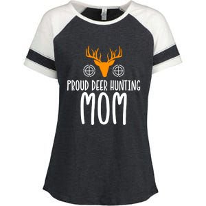 Deer Hunting Mom Gift Enza Ladies Jersey Colorblock Tee