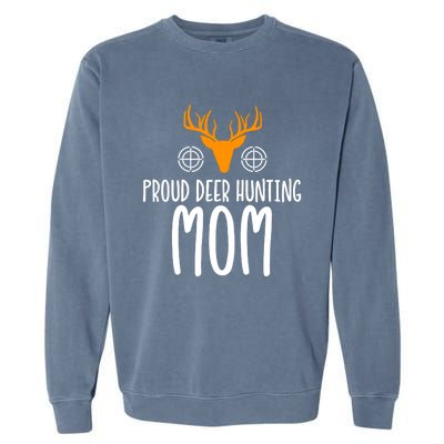 Deer Hunting Mom Gift Garment-Dyed Sweatshirt