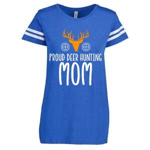 Deer Hunting Mom Gift Enza Ladies Jersey Football T-Shirt