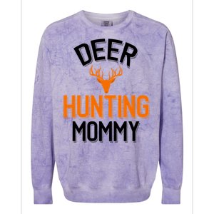 Deer Hunting Mommy Cool Hunting Mom Gift Colorblast Crewneck Sweatshirt