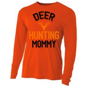 Deer Hunting Mommy Cool Hunting Mom Gift Cooling Performance Long Sleeve Crew