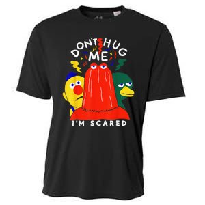 Don't Hug Me I'm Scareds Funny Saying Sarcasm Cooling Performance Crew T-Shirt