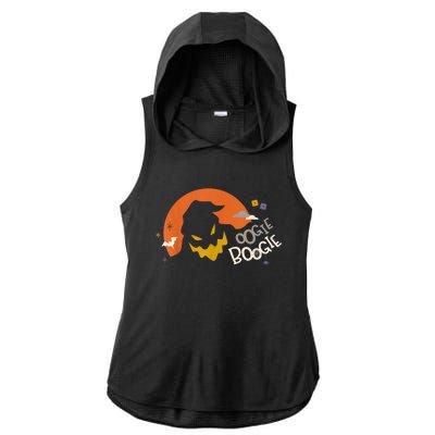 Dney Halloween Nightmare Before Oogie Boogie Shirt Ladies PosiCharge Tri-Blend Wicking Draft Hoodie Tank