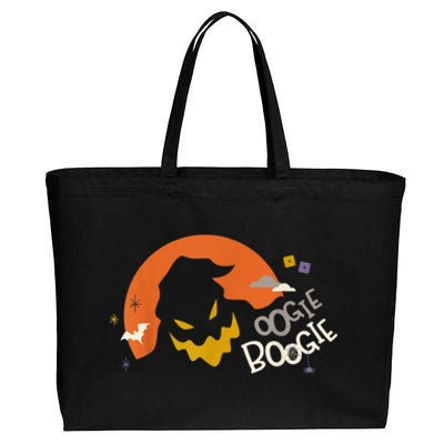 Dney Halloween Nightmare Before Oogie Boogie Shirt Cotton Canvas Jumbo Tote