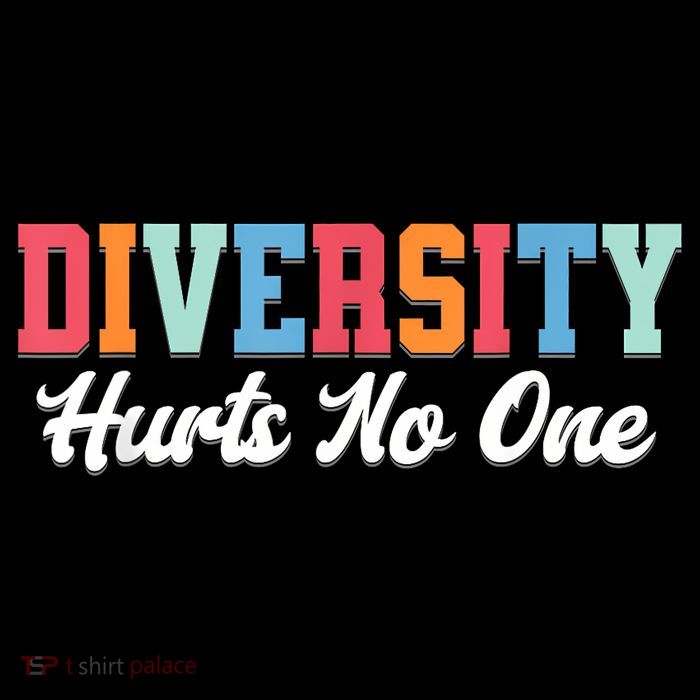 Diversity Hurts No One Lgbtq+ Gifts Human Rights Equality Tall T-Shirt
