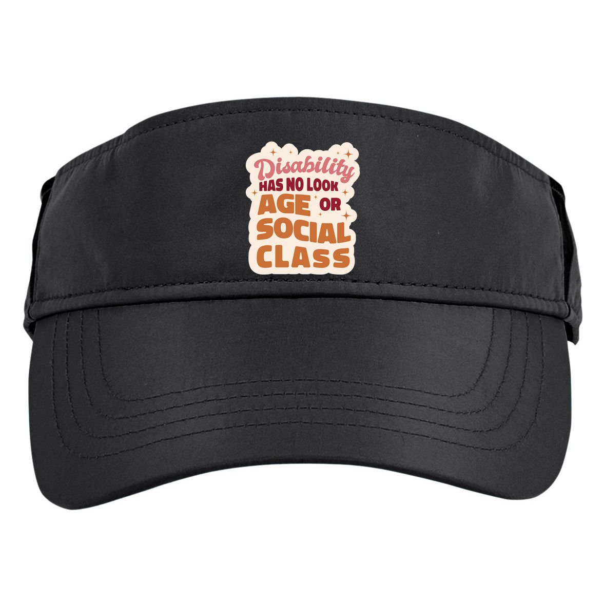 Disability Has No Look Age Or Social Class Adult Drive Performance Visor