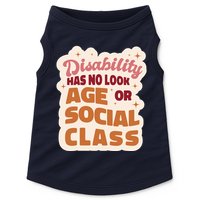 Disability Has No Look Age Or Social Class Doggie Tank