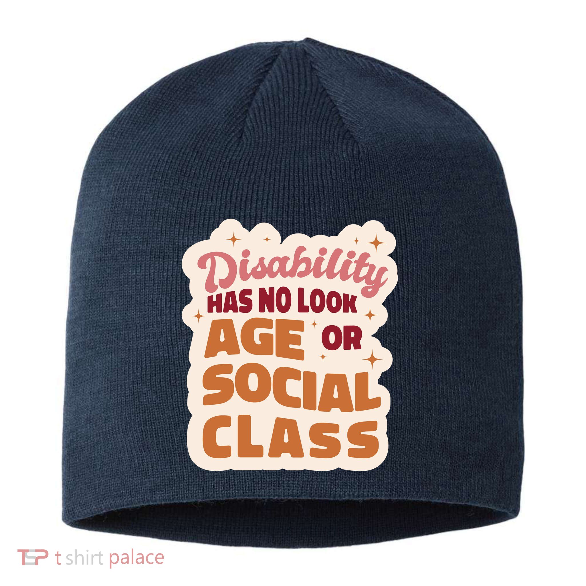 Disability Has No Look Age Or Social Class Sustainable Beanie