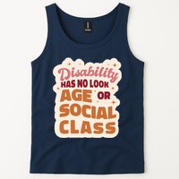 Disability Has No Look Age Or Social Class Tank Top