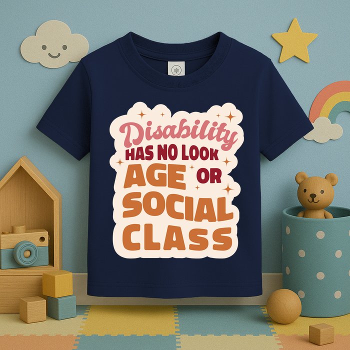 Disability Has No Look Age Or Social Class Toddler T-Shirt