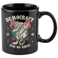 Democracy Has No Kings 86 47 Tiger 11oz C Handle Ceramic Mug