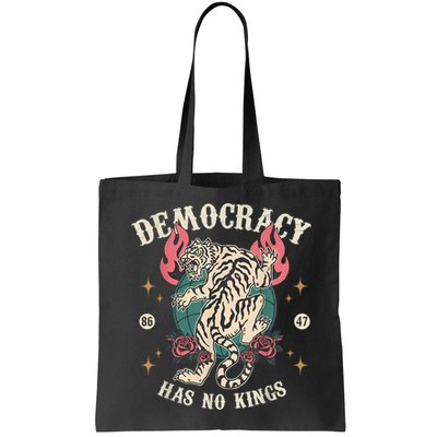 Democracy Has No Kings 86 47 Tiger Bag