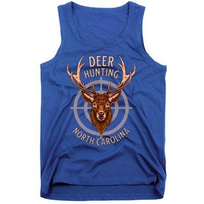 Deer Hunting North Carolina American Outdoor Nature Wildlife Cute Gift Tank Top