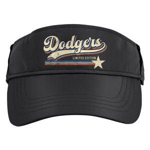 Dodgers Heart Name Adult Drive Performance Visor