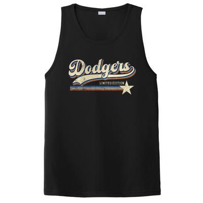 Dodgers Heart Name PosiCharge Competitor Tank