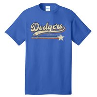 Dodgers Heart Name Tall T-Shirt