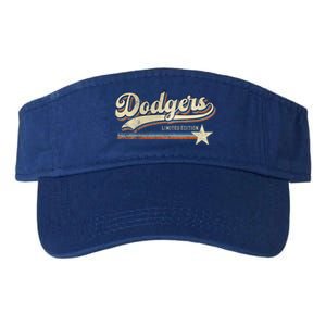 Dodgers Heart Name Valucap Bio-Washed Visor