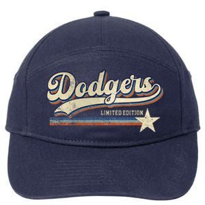 Dodgers Heart Name 7-Panel Snapback Hat