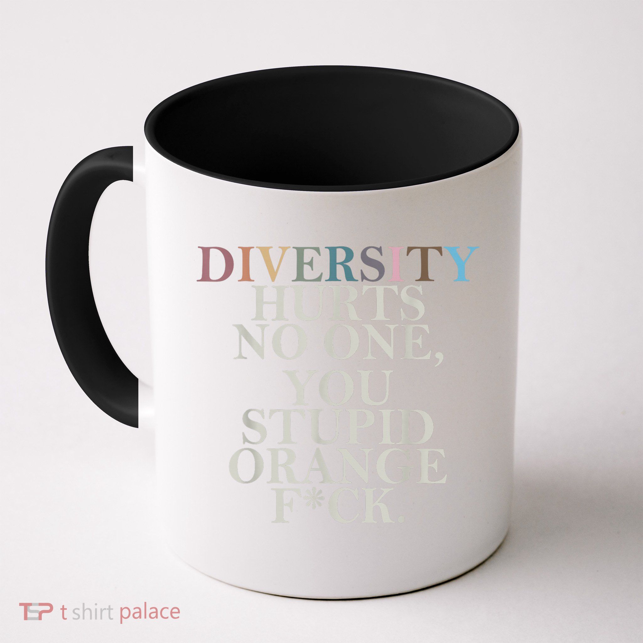 Diversity Hurts No One You Stupid Orange Fck Mug