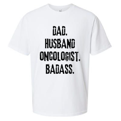 Dad Husband Oncologist Badass Medical Cancer Doctor Chemo Sueded Cloud Jersey T-Shirt