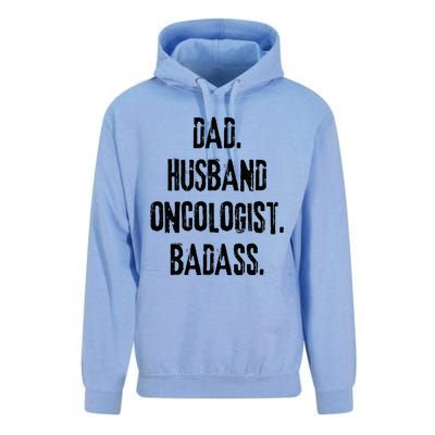 Dad Husband Oncologist Badass Medical Cancer Doctor Chemo Unisex Surf Hoodie