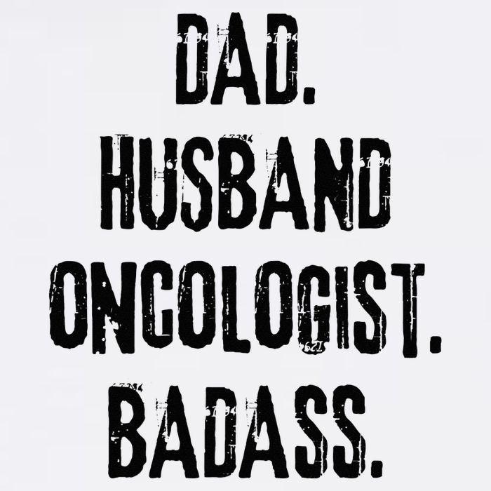Dad Husband Oncologist Badass Medical Cancer Doctor Chemo Hat