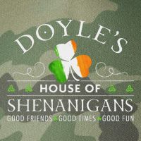 Doyle House Of Shenanigans Irish Family Name Legacy Tie Dye Trucker Hat