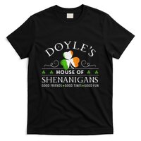 Doyle House Of Shenanigans Irish Family Name T-Shirt