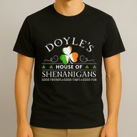 Doyle House Of Shenanigans Irish Family Name T-Shirt